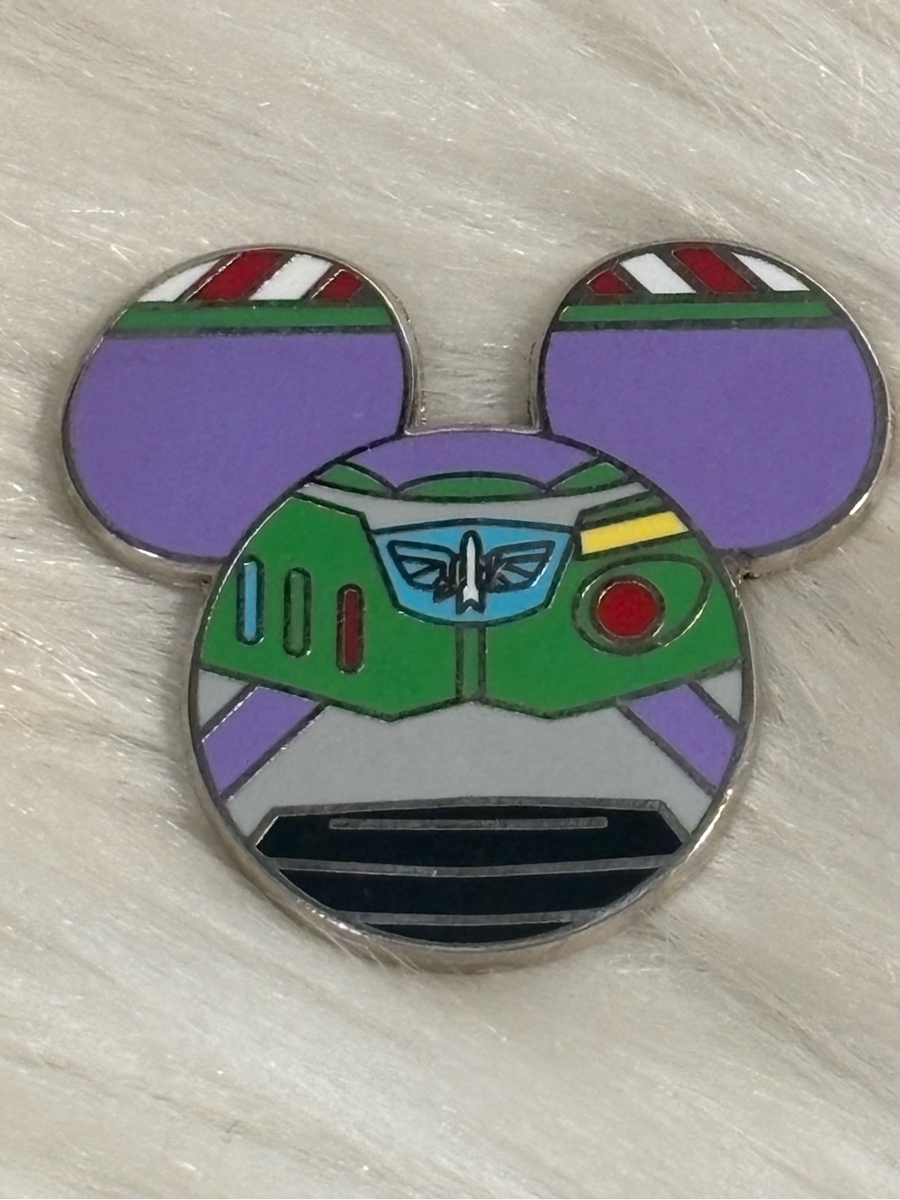 Disney Trading Pin Buzz Lightyear Toy Story Costume Mickey Head Ears Pin
